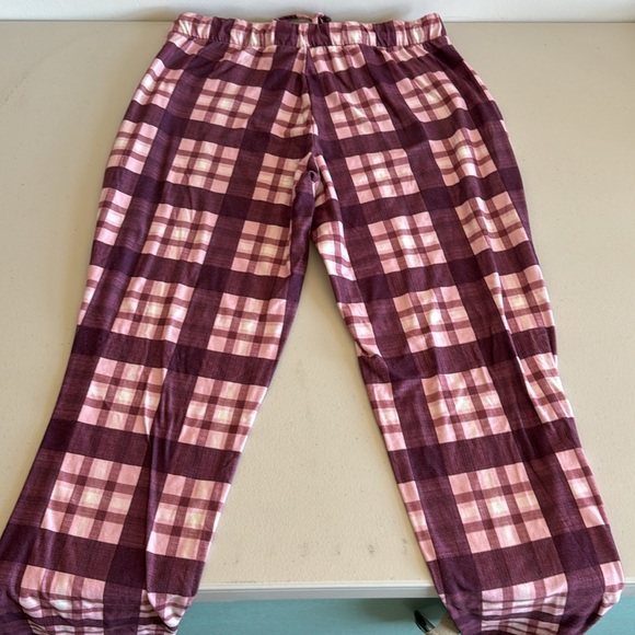 Lucky Brand S Plaid Pink and Purple Pants - Picture 5 of 5